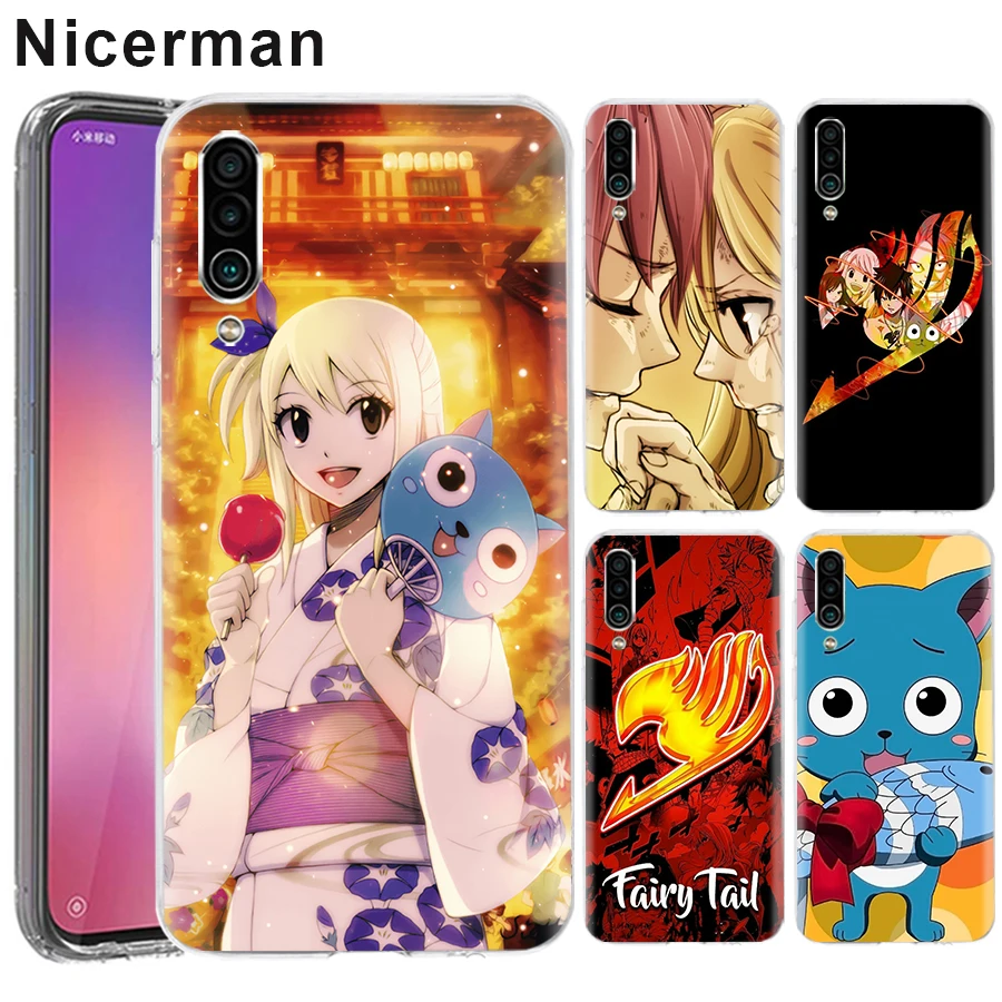 

Luxury Soft TPU Case For Meizu 16XS 16X 16th 16S Capa Fairy Tail Anime Shell Clear Silicone Cover for Meizu 16 M6T