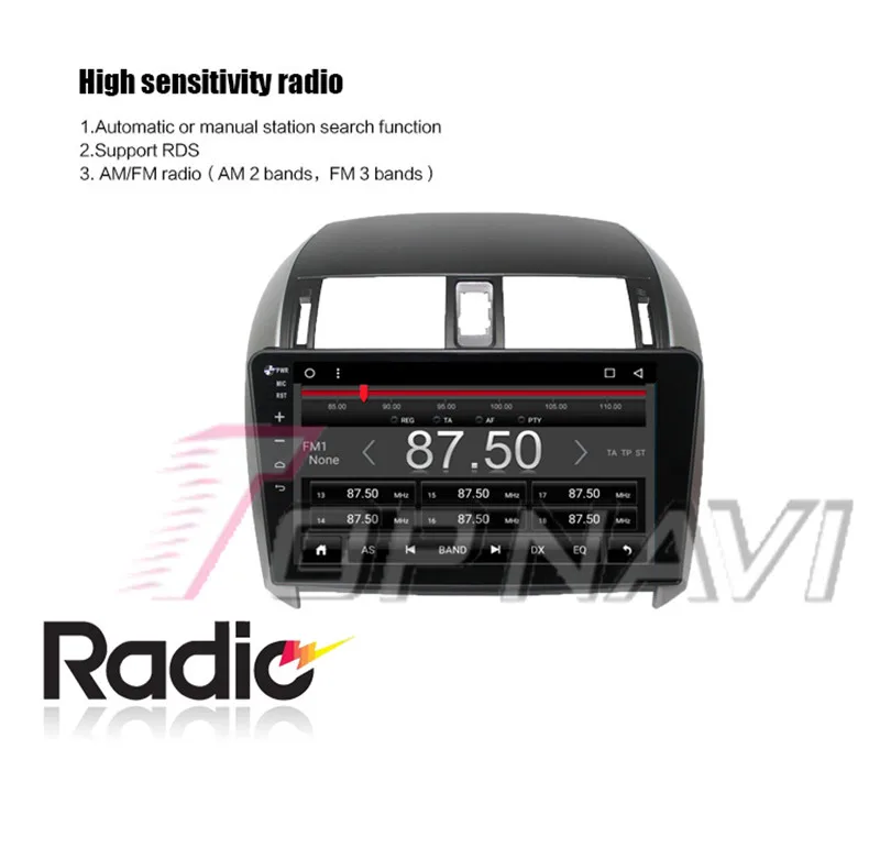   For Toyota Corolla 2007