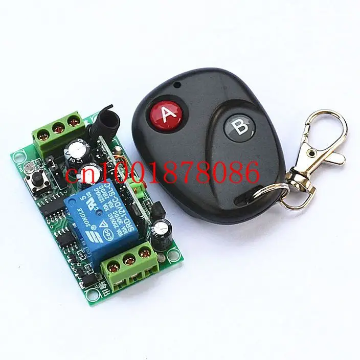 

Free Shipping DC12V1CH wireless remote control switch with Buick launchers, lighting, access control switch controller
