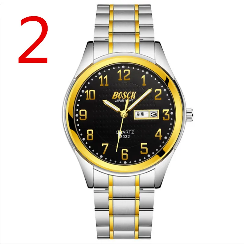 

Watch men 2019 new waterproof sports fine steel quartz students fashion trend male watch non - mechanical.69