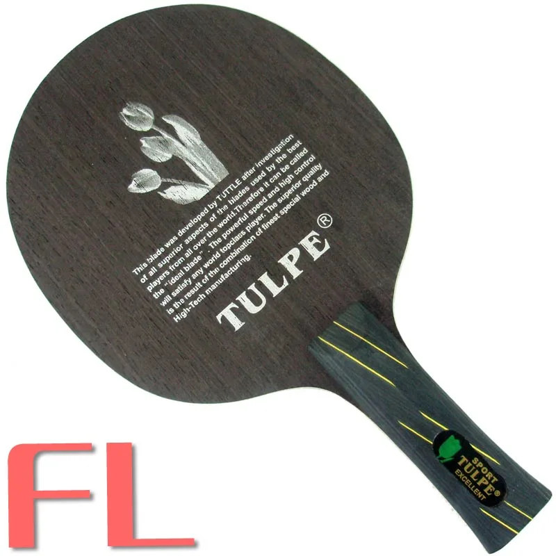 Kokutaku Tulpe Carbon-704 ракетка для настольного тенниса/pingpong blade - Цвет: FL  long handle
