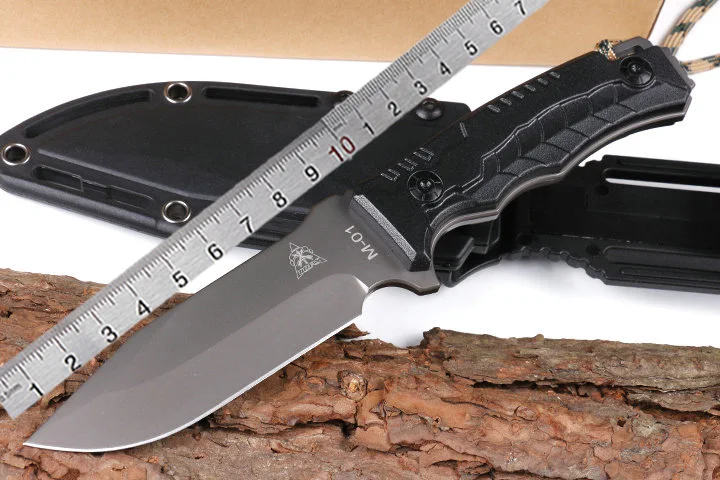 Mengoing титановое ионное лезвие Тактический Походный нож ABS Ручка из стекловолокна выживания фиксированное лезвие нож Высокое качество