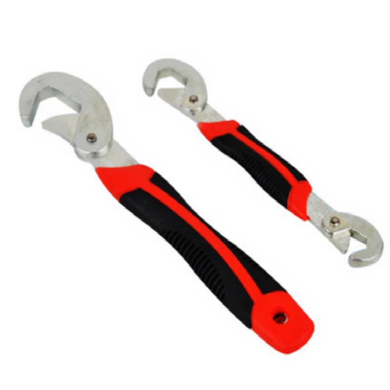 Multi Function 2Pcs Universal Wrench 9 32mm Quick Grip Tool Adjustable Socket Head Wrench