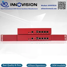 Mini 1U Desktop 4GBe Lans with quad core J1900 processor network server barebone
