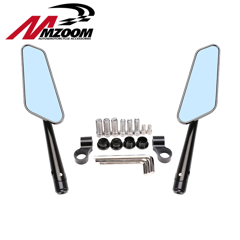 Mzoom Universal Aluminum CNC motorcycle Rearview Side mirror For YAMAHA SMX125