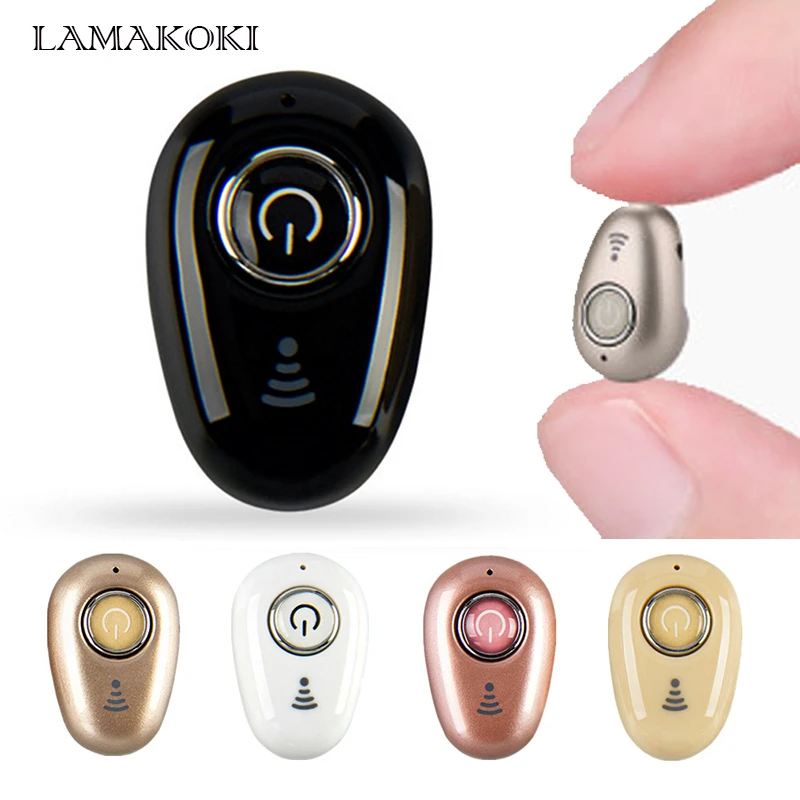 Мини наушники беспроводная гарнитура Bluetooth маленькие стереонаушники скрытые