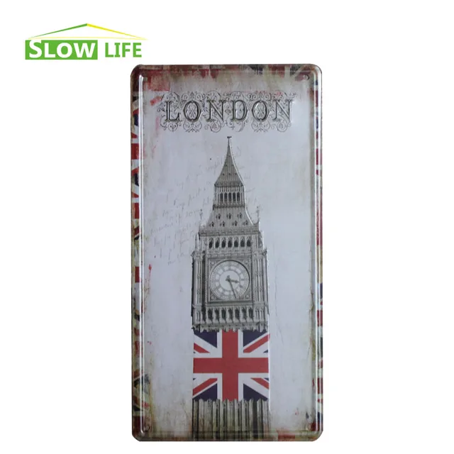 London Big Ben Metal Tin Sign BarKaraoke Wall Decor Metal Plaque ... London Big Ben Metal Tin Sign BarKaraoke Wall Decor Metal Plaque ...
