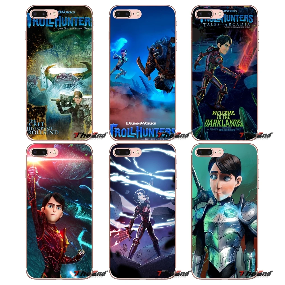 For Sony Xperia Z Z1 Z2 Z3 Z5 compact M2 M4 M5 E3 T3 XA Aqua LG G4 G5 G3 G2 Mini Capa Trollhunters Season Soft Silicone TPU Case | Мобильные