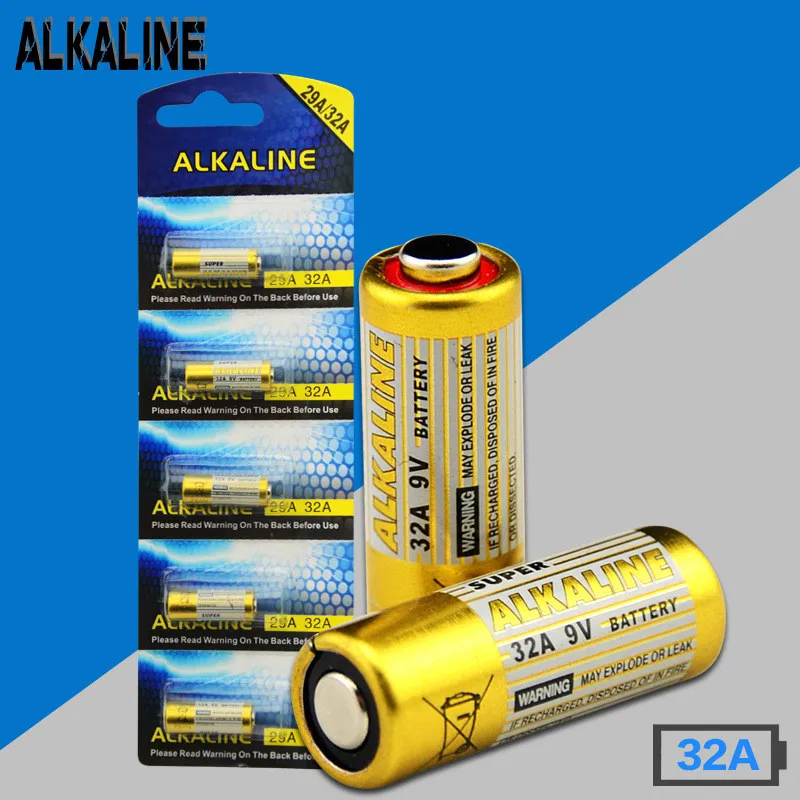 Free Shipping High Quality 29a 32a 9v L822 Alkaline Battery Doorbell ...