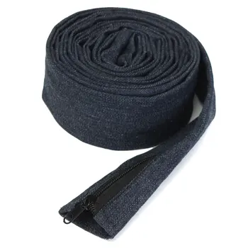 

New Arrival 4m x 5cm TIG Plasma Cutting Torch Welding Gun Cover Cowboy Zipper Jacket Cloth welding gun zipper cloth