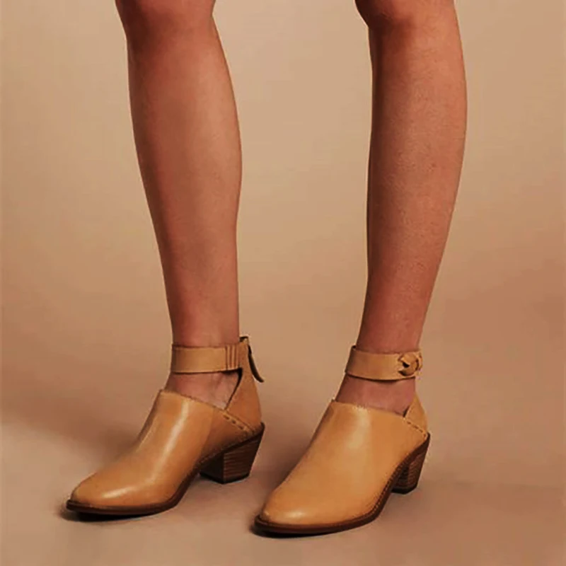 High Heels Shoes Spring Autumn Woman Ankle Boots Size 35- 43 AB106 -