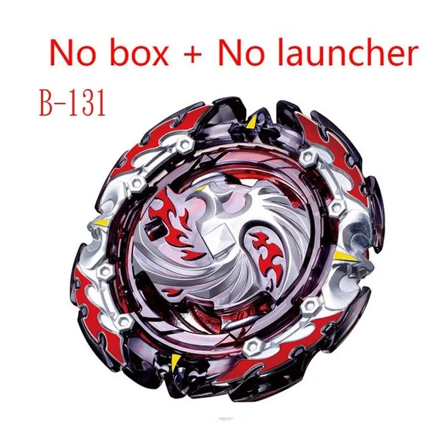 Топ пусковые установки Beyblade Burst Toys B-145 B-144 B-139 bables бейблэйд burst Metal пусковой установкой, Божественный волчок Топы игрушка бейблэйд - Цвет: B-131 No Launcher