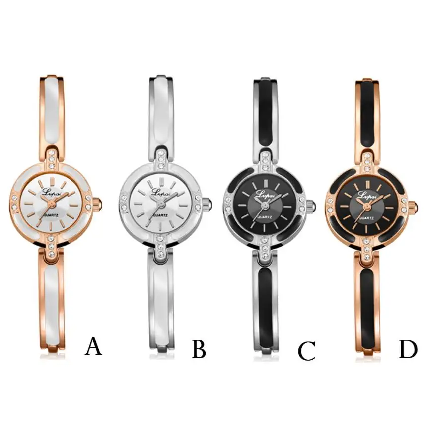 Кварцевые часы женские браслет 2017 Топ бренд Эксклюзивные часы для женщин Элегантный Кристалл циферблат крошечные Стальные кварцевые