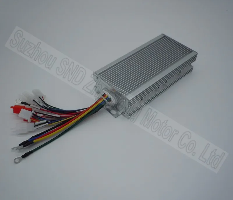 Е-велосипед Мотор Контроллер 48 V-72 V 1000 W-1500 W 15mosfet 42A бесшумный вентилятор постоянного тока Бесщеточный высокого качества синусоидальной волны контроллер G-K179