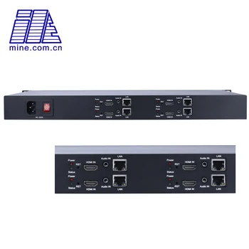 

MINE 4 Channel H.264 H.265 HDMI to IP Streaming Encoder 1080p@60fps