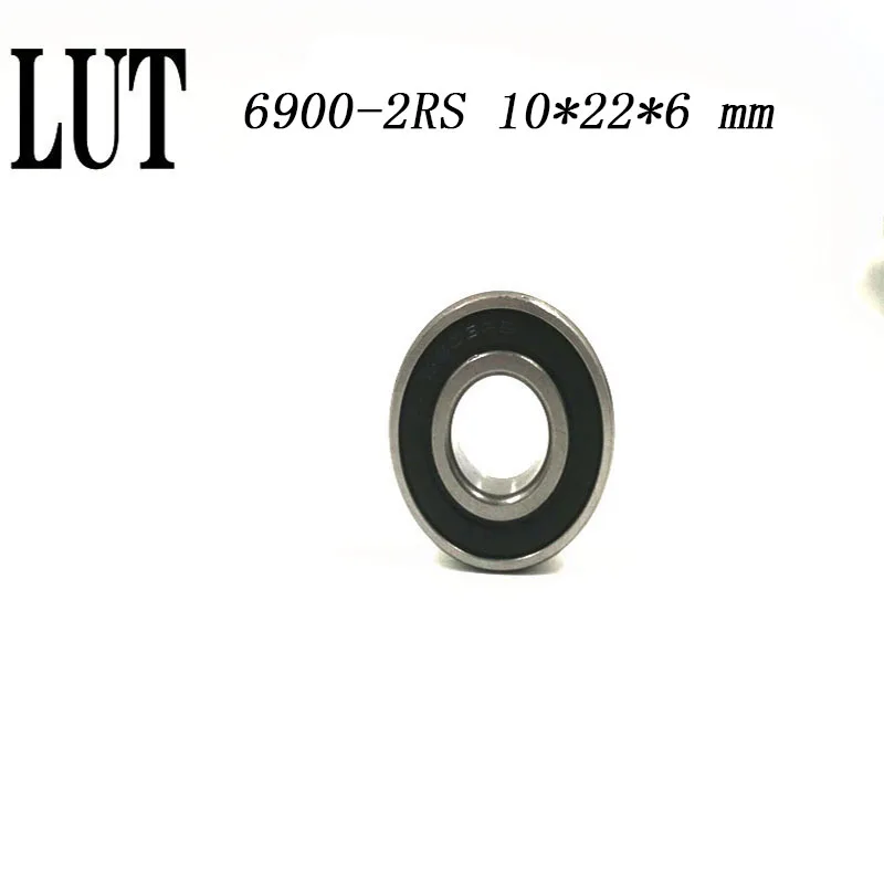 20 PCS Metal Rubber Ball Bearing Bearings BLACK 6902RS 15x28x7 mm 6902-2RS