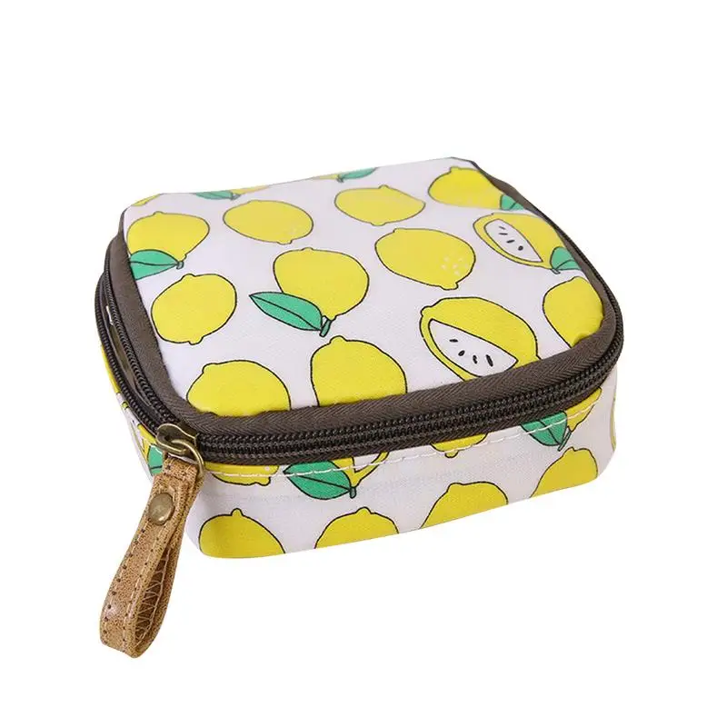 الكورية نمط الكرتون عملة حقيبة التخزين للماء لطيف فتاة المحمولة حقيبة الحيوان الطباعة سستة مستحضرات التجميل المناديل الصحية حالة
