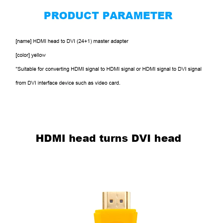 HDMI для переходника DVI кабель 24 k позолоченный штекер DVI 24+ 1 к HDMI 1080 P видео конвертер кабель для ПК HDTV проектор монитор