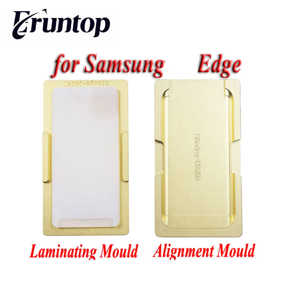 

2PCS High Precision Metal Mold Mould For Samsung S6 Edge S7 Edge LCD Screen Laminating and Location