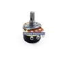 5 uds WH138-1 con potenciómetro de conmutación Dimmer interruptor regulador de la resistencia ajustable velocidad B20K B50K B500K B5K B10K B250K B100K ► Foto 1/3