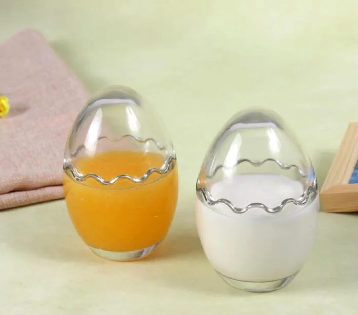 

1pcs 100ml 200ml High Temperature Lead-free Milk Storage Glass Bottle Pudding Cup Yogurt Bottle Egg Shell Jelly Mold Accessories
