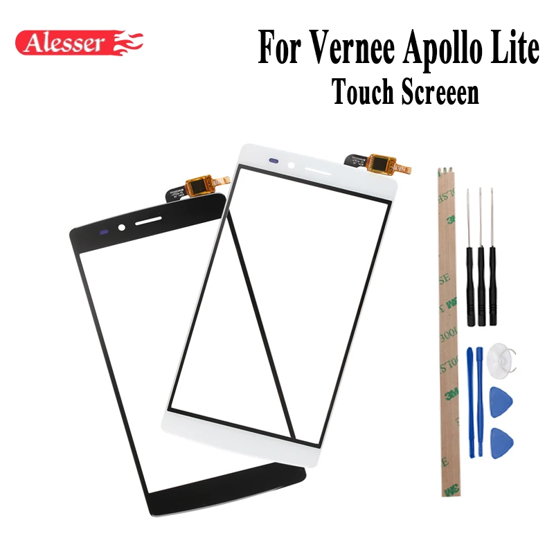 

Alesser For Vernee Apollo Lite Touch Screen Perfect Repair Parts 5.5'' Sensor Touch Panel For Vernee Apollo Lite Mobile Phone
