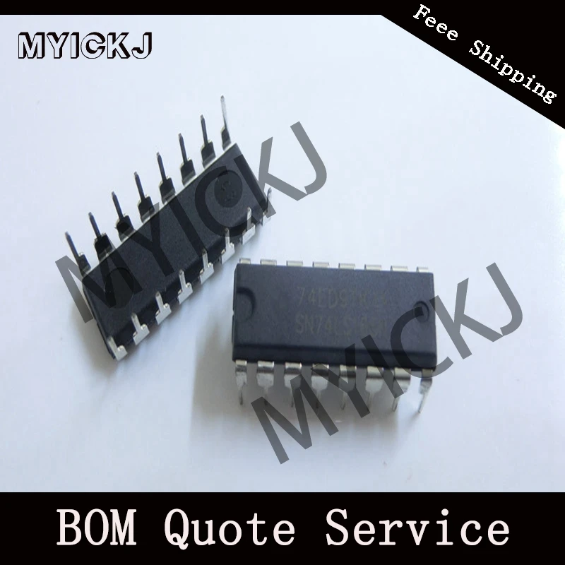 

5pcs SN74LS165N BCD DECADE COUNTERS/ 4-BIT BINARY COUNTERS 16DIP IC CHIP