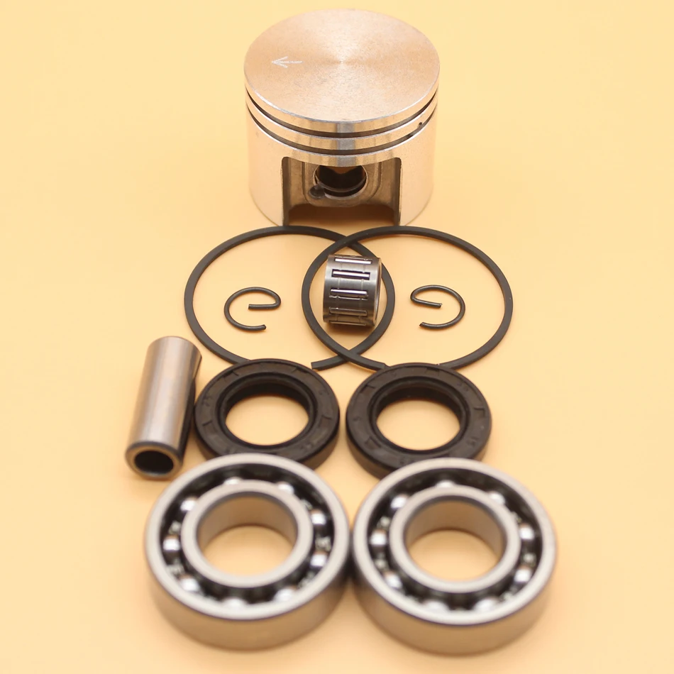 

38mm Piston Rings Crankshaft Bearing Oil Seal Kit For STIHL MS180 018 MS 180 Chainsaw Motor Parts 11300302004, 96380031581