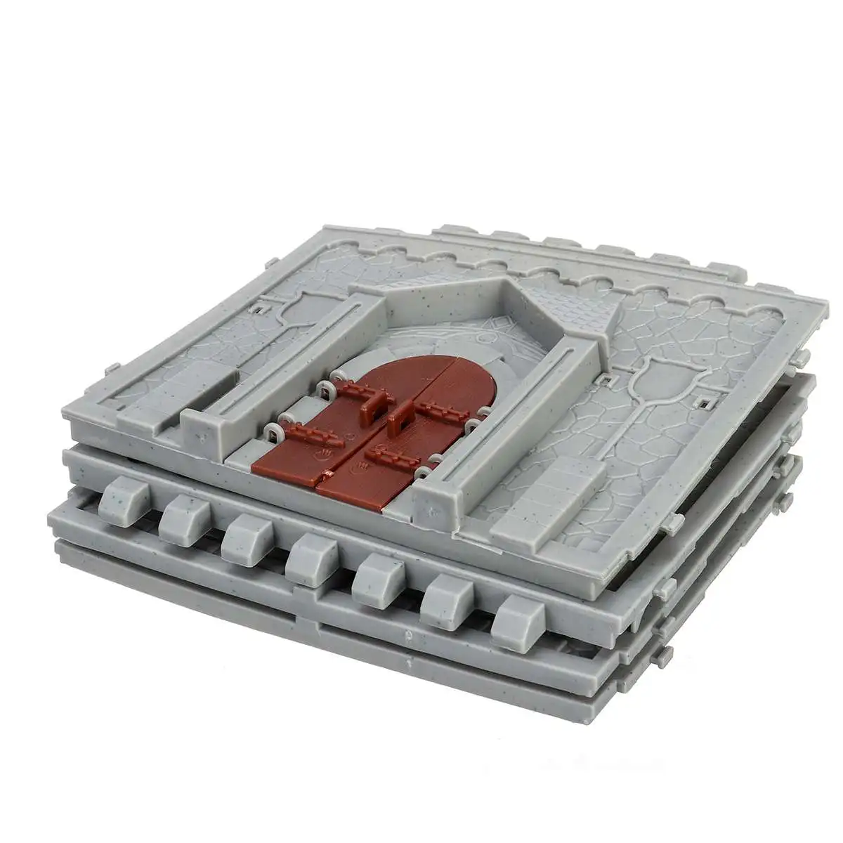 Средневековый замок Солдат модель Собранный строительный блок военные s Пластиковые Фигурки игрушки DIY игрушки для детей