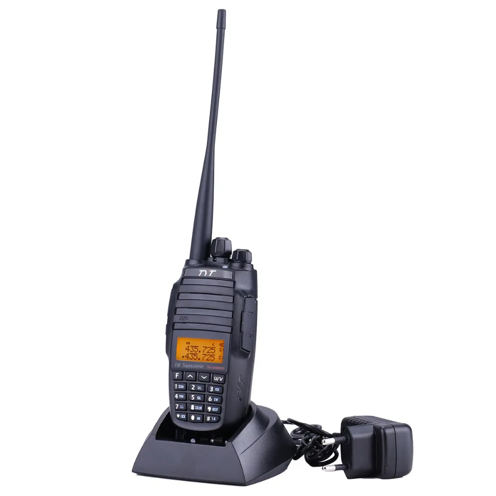 TYT TH-UV8000D Walkie Talkie 10 Вт Высокая мощность кросс-диапазон Ретранслятор th8000d Любительское радио 10 км 136-174/400-520 МГц 2 способ радио