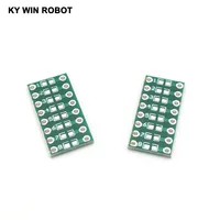 10pcs/LOT 0805 0603 0402 SMT turn DIP Capacitor Resistor LED IC adapter Socket PCB - Image 2
