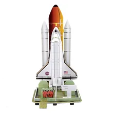 3D 1:150 Spaceflight Запуск ракета Ручной Работы Бумажные модели наборы Космический Шаттл "аттисс" Коллекция игрушек на подарок A631