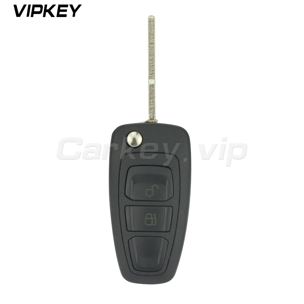 Remotekey 5WK50165 2 кнопки 434 МГц FSK 4D63 чип 80bit HU101 лезвия для Ford Ranger 2011 2012 2013 складной ключ