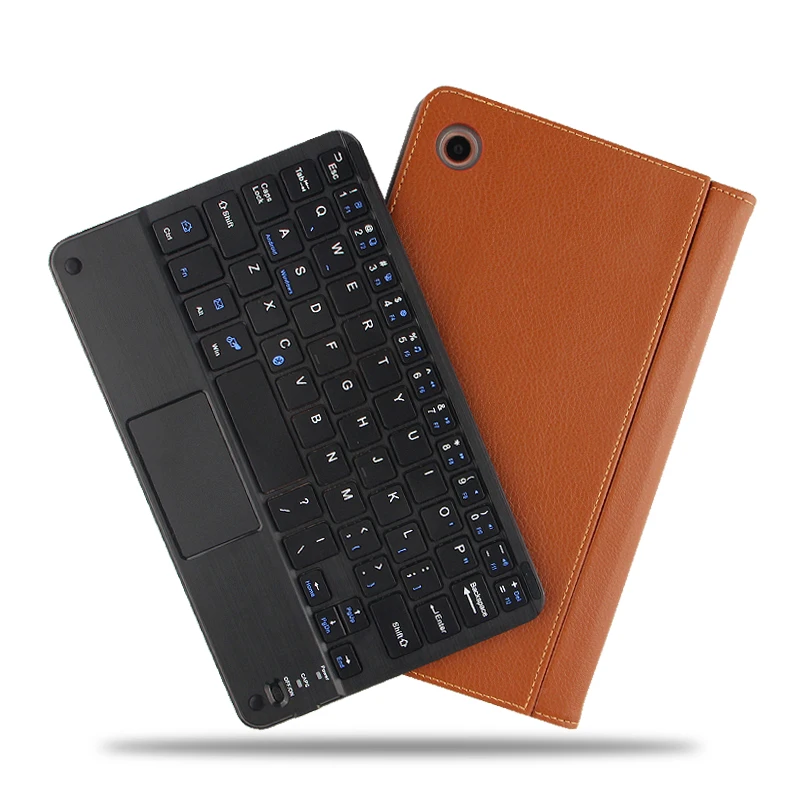 

Wireless Bluetooth keyboard PU Leather Case For Xiaomi Mi Pad 4 MiPad4 Protective Cover MiPad 4 Mi Pad 8" Tablet Protector + pen
