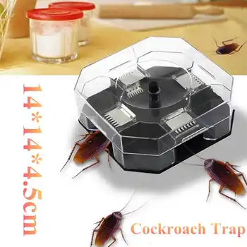 

Garden Effective Cockroach Traps Box Large Reusable Cockroach Bug Roach Catcher Cockroach Killer Bait Trap Pesticide For Kitchen