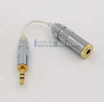 

LN005745 4.4mm Earphone cable for Sony PHA-2A TA-ZH1ES NW-WM1Z NW-WM1A AMP Player To 3.5mm 3 pole Male Converter Adapter
