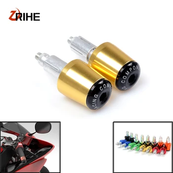 

7/8'' 22 mm CNC motorcycle handlebar handle bar grips ends For YAMAHA YZF R1 R6 2005 2006 2007 2008 2009 2010 2011 2012