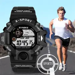 SYNOKE новый для женщин спортивные часы для мужчин Multi Функция Военная Униформа часы светодиодный цифровой Dual Move для мужчин t часы Relogios Feminino Montre