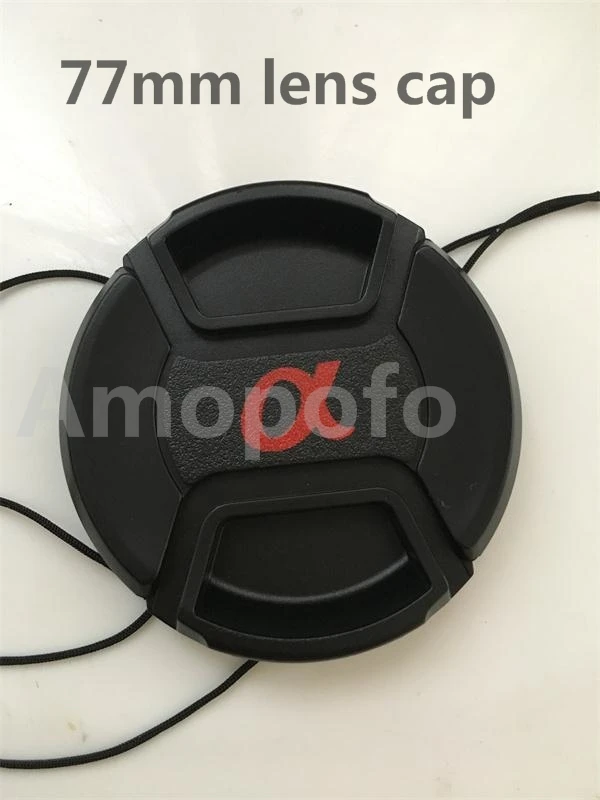 

Hot Selling New for Sony AF 77mm lens cap, Center Pinch Snap-on Front Lens Cap to for sony AF Camera