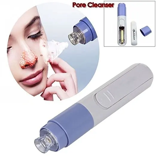 

Mini Electric Facial Pore Cleanser Skin Cleaner Face Dirt Suck Up Vacuum Acne Pimple Tool Remover Blackhead Clean Massage Tools