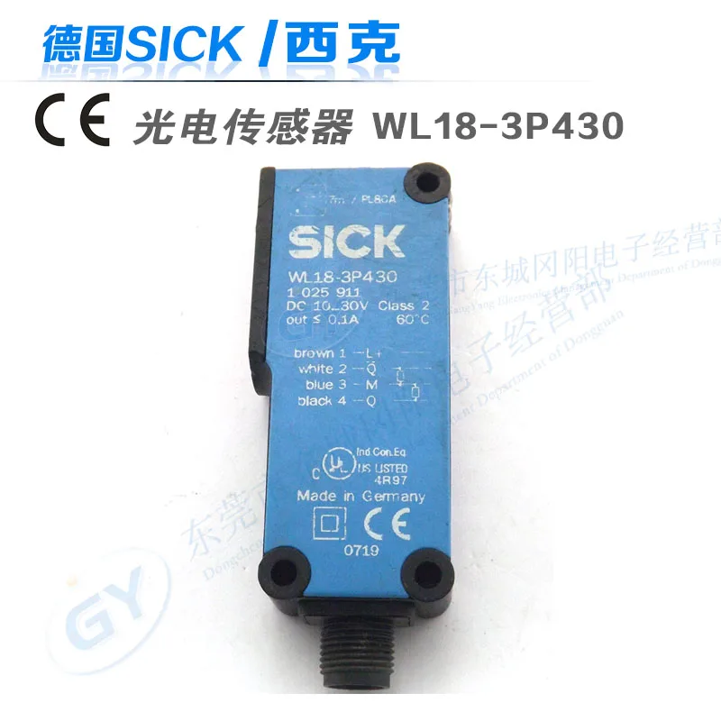 

Spot selling authentic original German SICK regression reflection electric WL18-3 p430 -