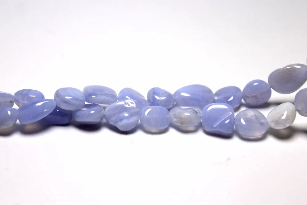 Неправильная гравийная форма 8-10 мм натуральный фиолетовый синий кружевной камень: агат бусины для самостоятельного изготовления ювелирных изделий браслет ожерелье