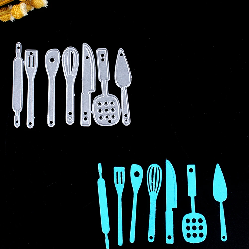 Metal Cutting Dies 2018 New DIY For Scrapbooking Kitchen Tools Set Die Cut Carbon Sharp For Photo Album Art Card Cut Embossing Metal Cutting Dies 2018 New DIY For Scrapbooking Kitchen Tools Set Die Cut Carbon Sharp For Photo Album Art Card Cut Embossing
