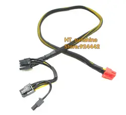 Высокое качество PET рукава PCI-E видеокарта модульный силовой кабель 8pin к PCI-E Dual 8 (6 + 2) pin для Antec ECO TP NP серии F19809