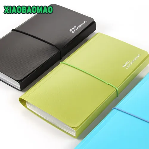 

Candy Color 260mm X 150mm File Folder Small Document Bags Expanding Wallet Bill Folders for Documents blue pink file holder