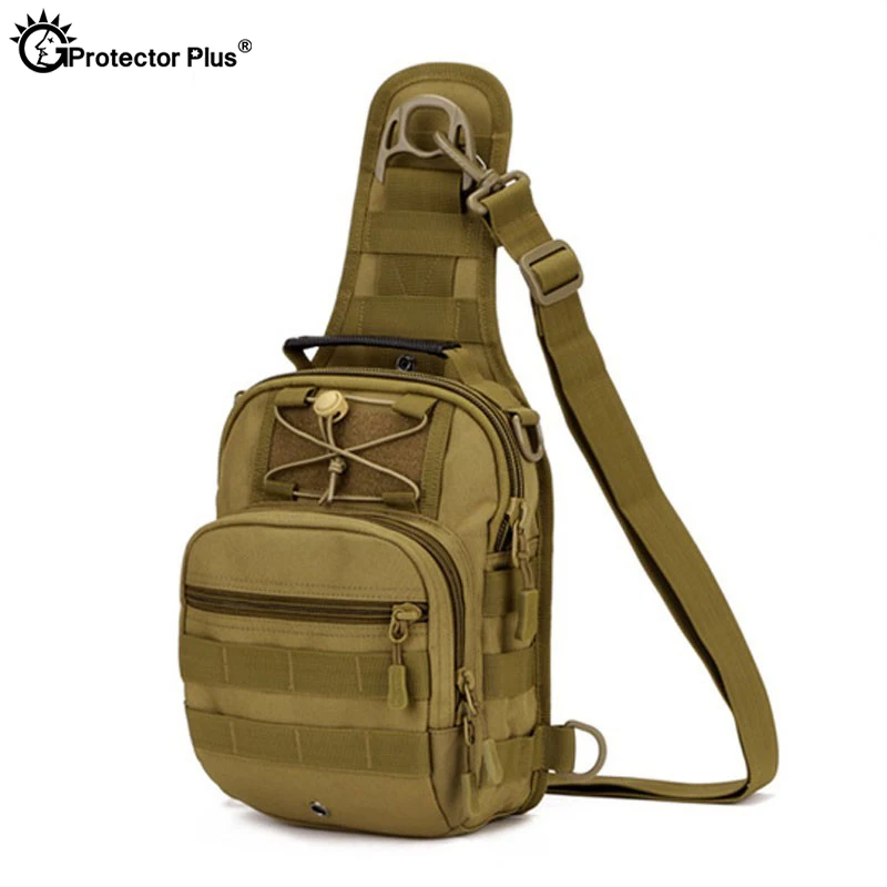 Skup PROTECTOR PLUS Sport Camping torby męskie taktyczna wojskowa plecak Outdoor Crossbody torby turystyka torba typu sling na klatkę piersiową torba wędkarska