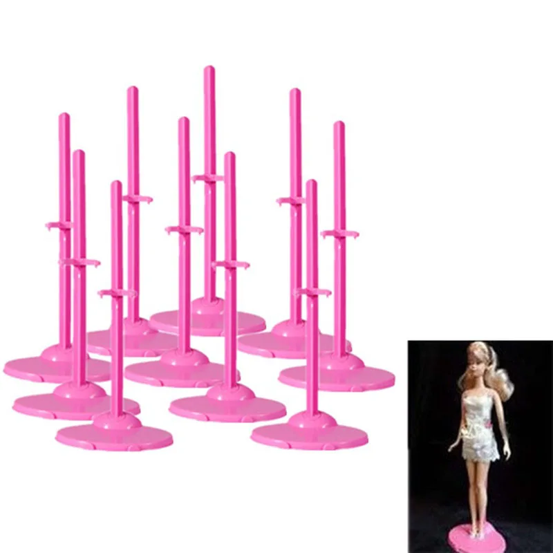 

10Pcs/Lot Toys Stand Model Support Frame For Dolls Prop up Mannequin Model Display Holder Doll Accessories