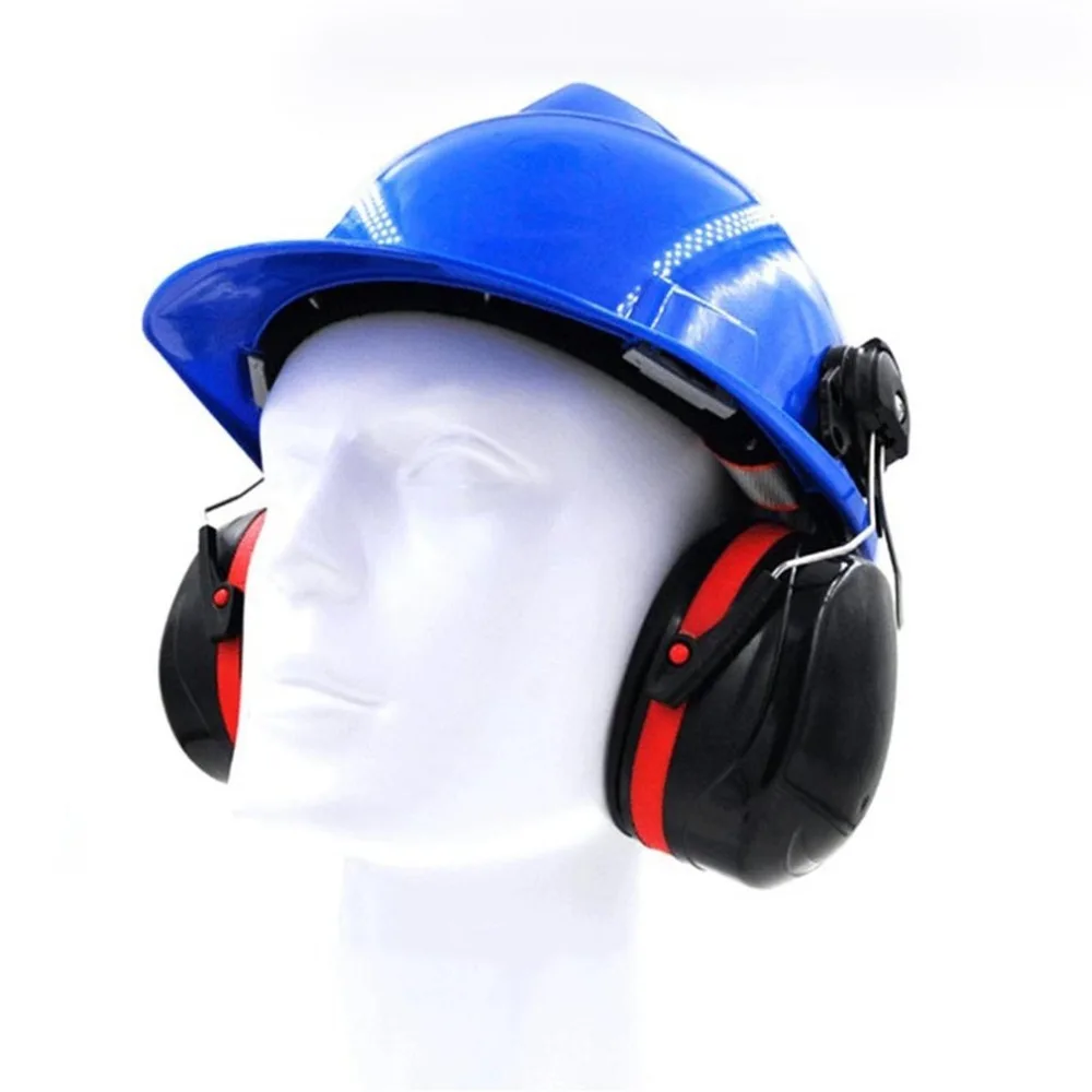 

1 Pair Ear Protector Ear Muffs Industry Shooting Sleeping Anti Noise Hearing Protection Sound Proof Earmuff Only Use on Helmet