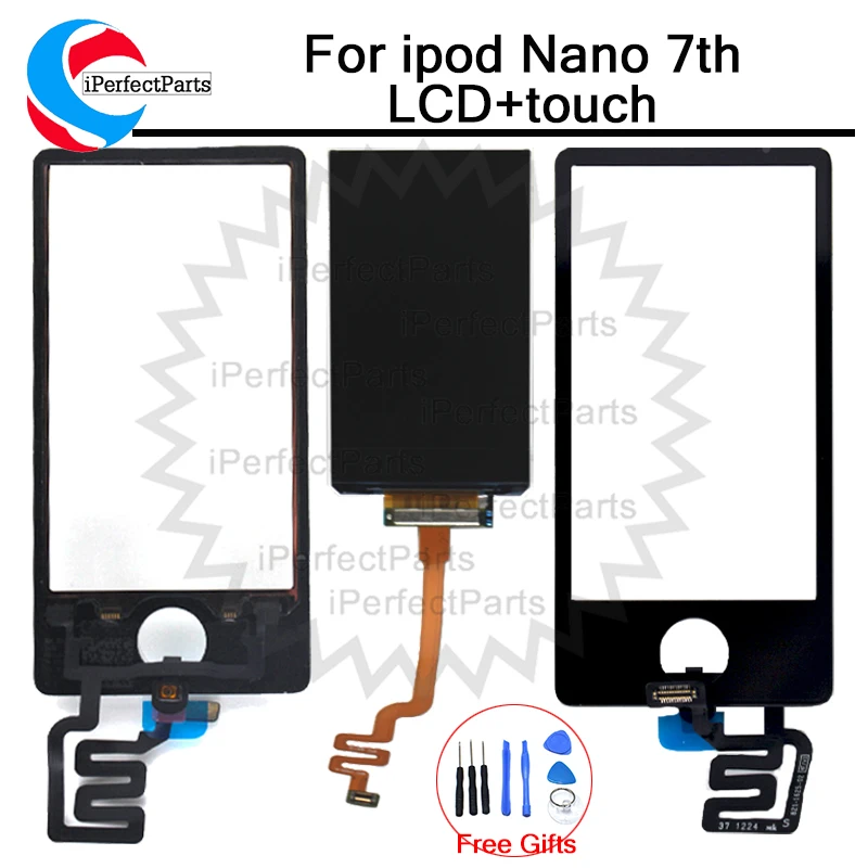 ЖК дисплей AAA качества для ipod Nano 7th сенсорный экран с дигитайзером в сборе Ipod nano 7 +