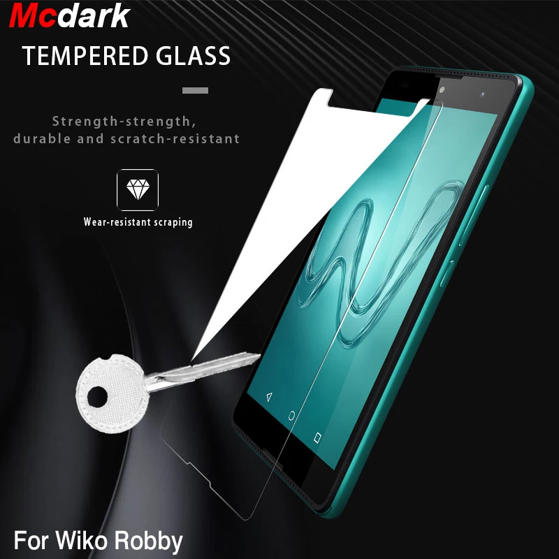 Mcdark 9H Tempered Glass For Wiko Rainbow Up Screen Protector Film For